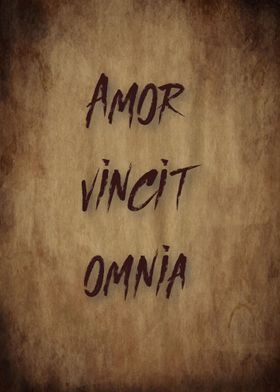 Amor Vincit Omnia