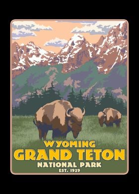 Wyoming Grand Teton Nation