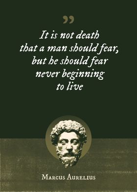 It is not death that a man