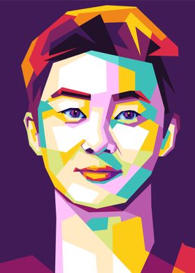 Park Seojoon 1 in popart