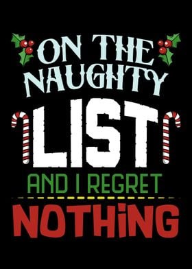 On The Naughty List Merry 