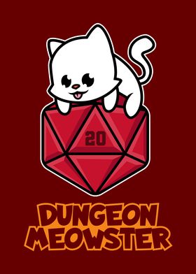 Pen And Paper Dungeon Cat