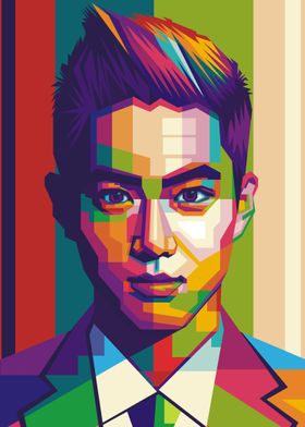 SUHO EXO POPART