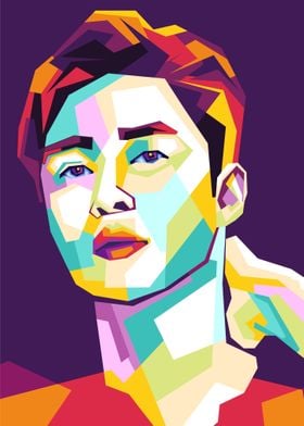 Park Seojoon 3 in popart 