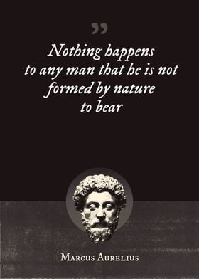 Nothing happens to any man