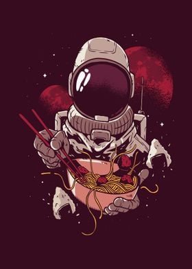 RAMEN ASTRONAUT SPACE