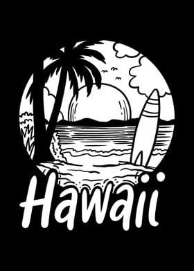 Hawaii Hawaiian Aloha Surf