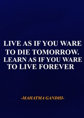 Mahatma Gandhi Qoute