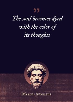 The soul becomes dyed with