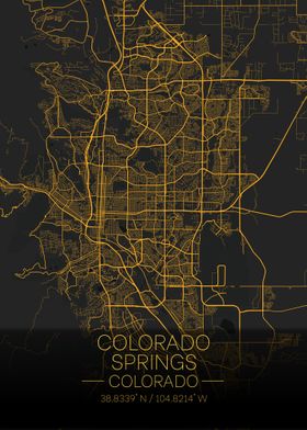 Colorado Springs Citymap