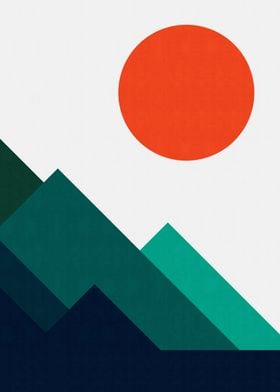 Minimalist landscape XIV