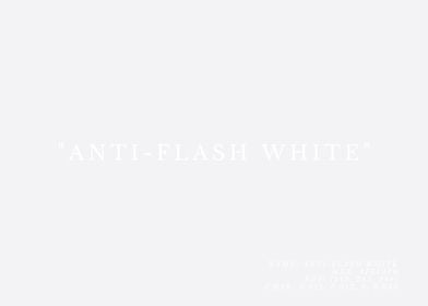 AntiFlash White 