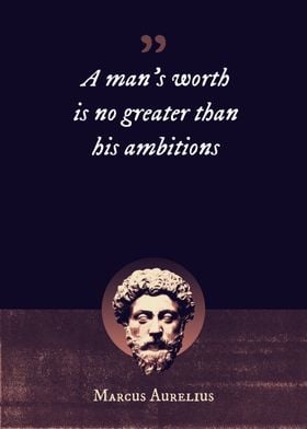 A mans worth is