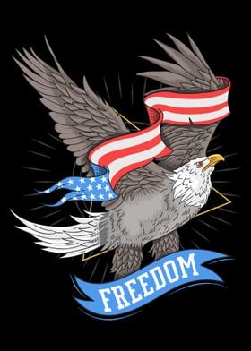 Freedom American eagle