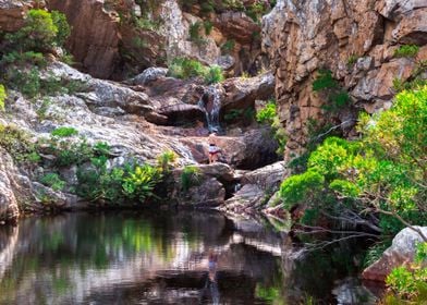 Crystal pools