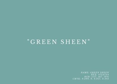 Green Sheen