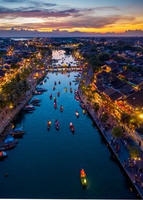 Vietnam Hoi An Sunset