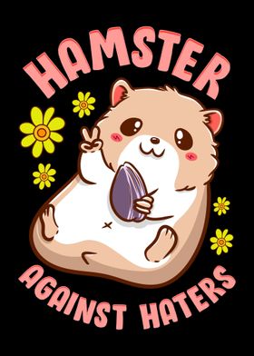 Funny Hamster Gift' Poster by LaLou | Displate
