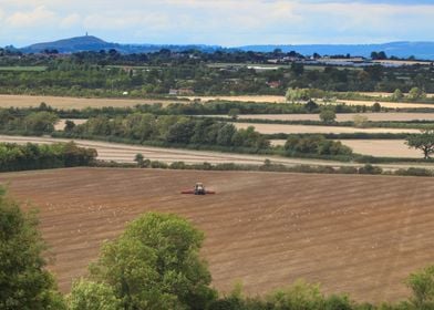 View over Somerset