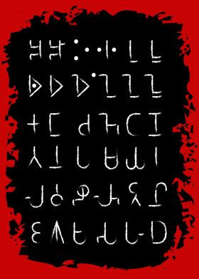 Ancient Script Tamili 