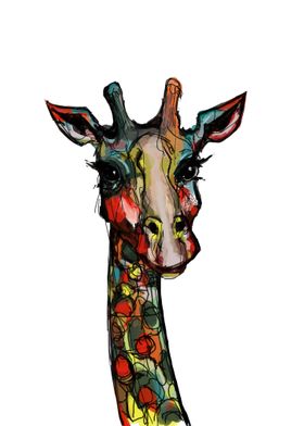 Dreamy giraffe