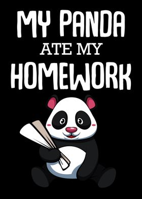 My Panda Ate My Homework F