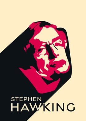 Stephen Hawking Vectorised