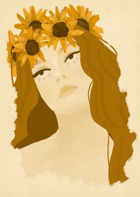 Sunflower Girl