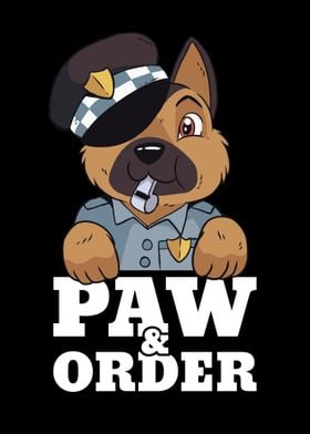 Paw and Order German