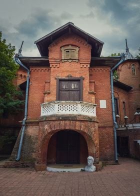 Ancient brick building