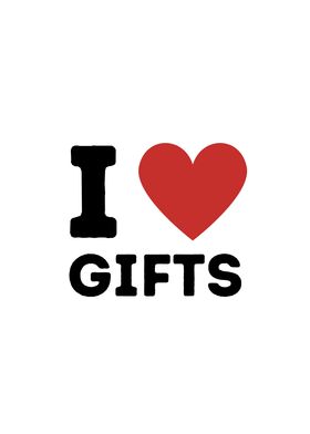 I Love Gifts Simple Heart