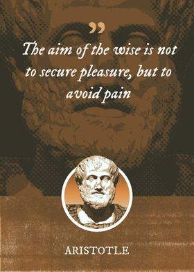 The aim of the wise is not