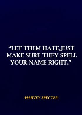 Harvey Specter Qoute