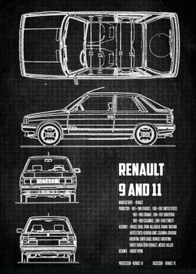 Renault 9 and 11