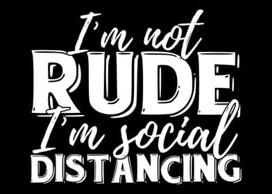 Im social distancing