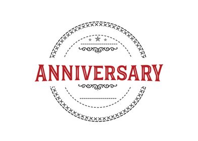 anniversary logo icon