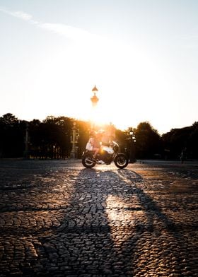 Scooter in paris