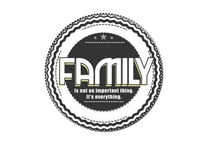 family is not important 