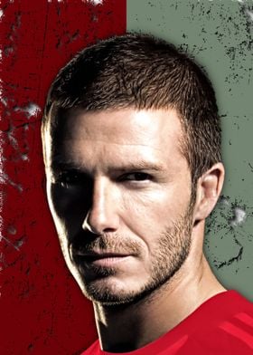 David Beckham Portrait