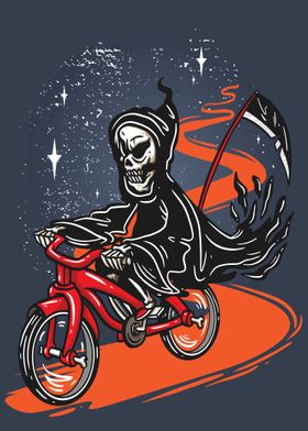 Halloween Cyclist