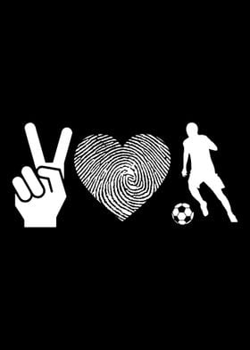 Peace Love Soccer