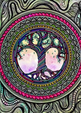 Tree of Life Mandala