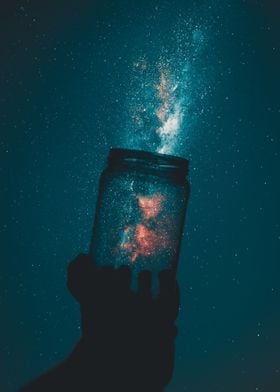 A jar full of space