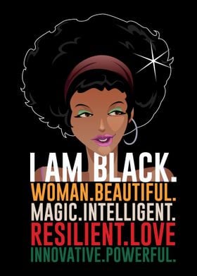 I Am Black Woman Black His