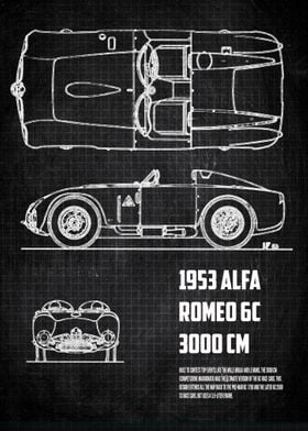 1953 Alfa Romeo 6C 3000 CM