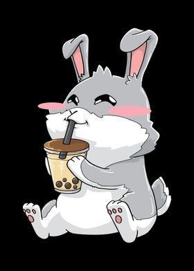 Bunny Bubble Tea Boba Drin