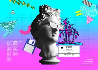 Retrowave 80s Windows 2