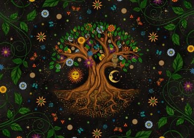 Whimsical Tree of Life  