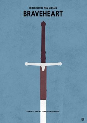 braveheart sword poster