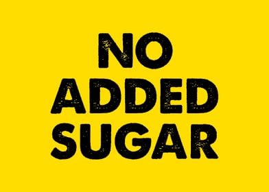 No Added Sugar   